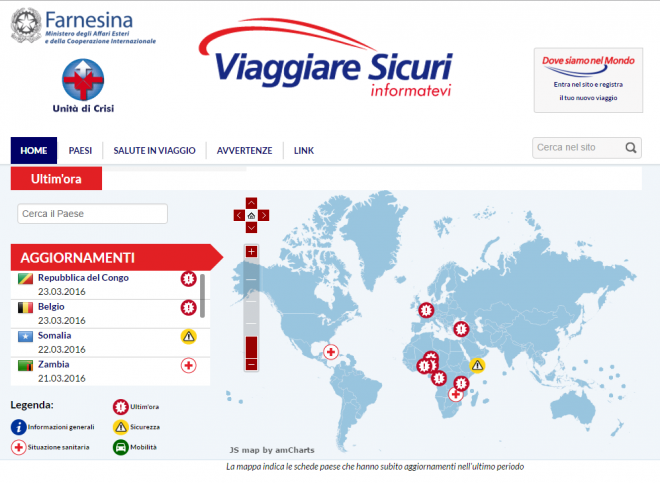 viaggiaresicuri